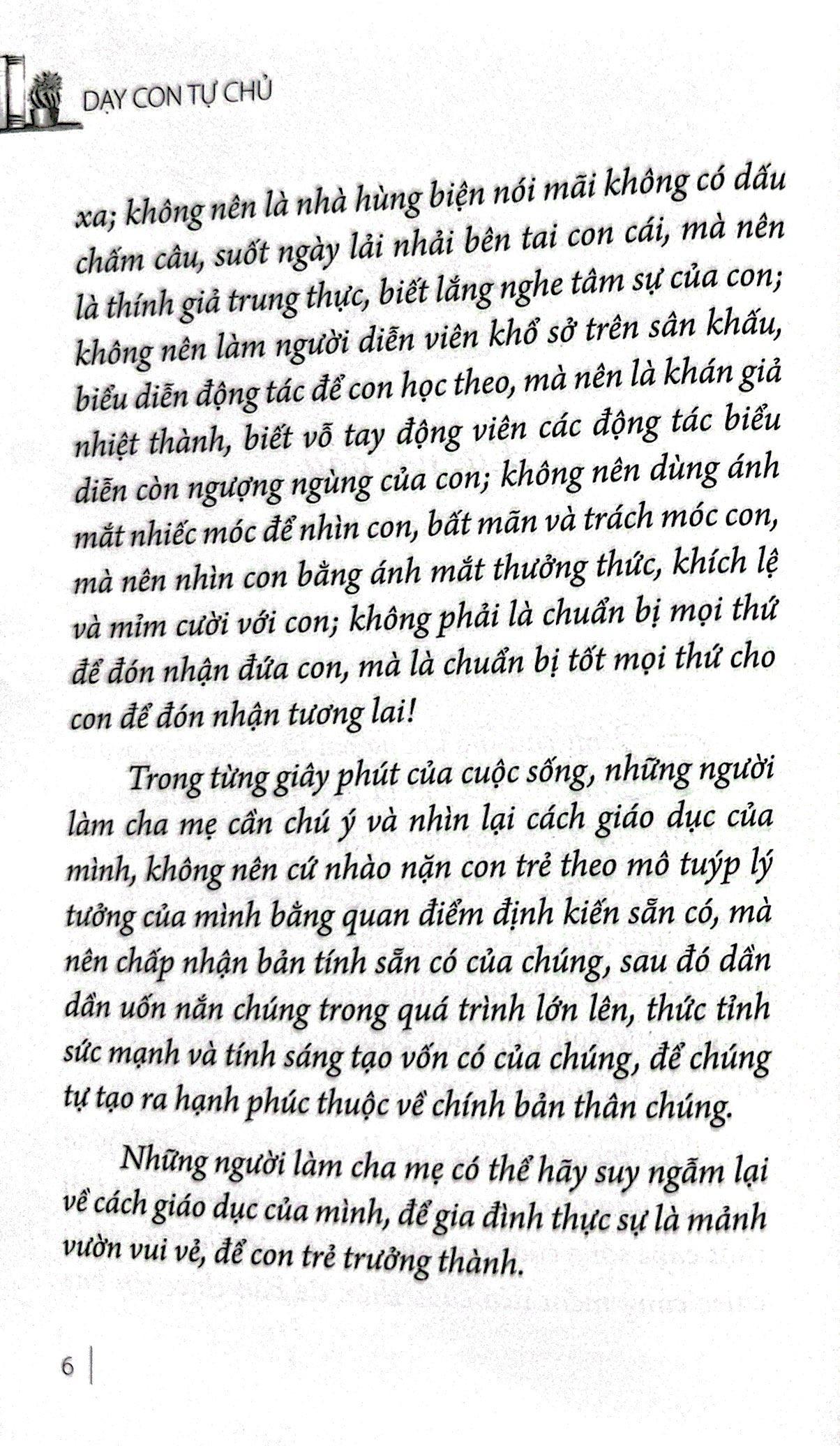 Dạy Con Tự Chủ - Bí Quyết Trờ Thành Ba Mẹ Tốt