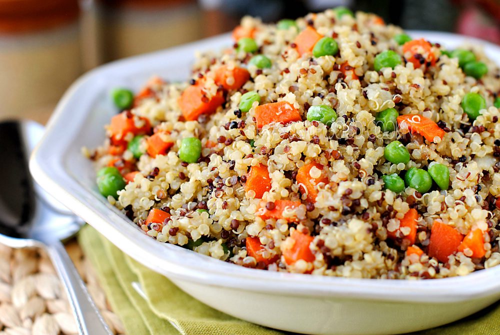 Hạt quinoa (diêm mạch) trắng (White Quinoa) Peru-Nam Mỹ