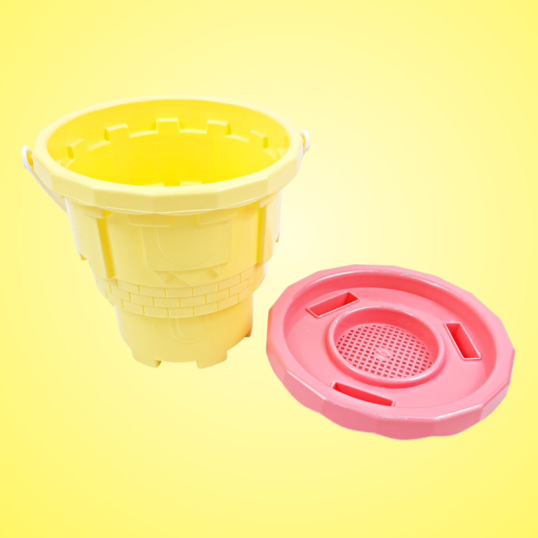 Đồ chơi xúc cát xô đi biển màu Pastel HT7834