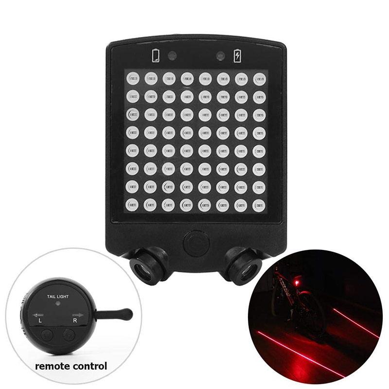 Đèn LED tín hiệu không dây chống nước cho xe đạp leo núi