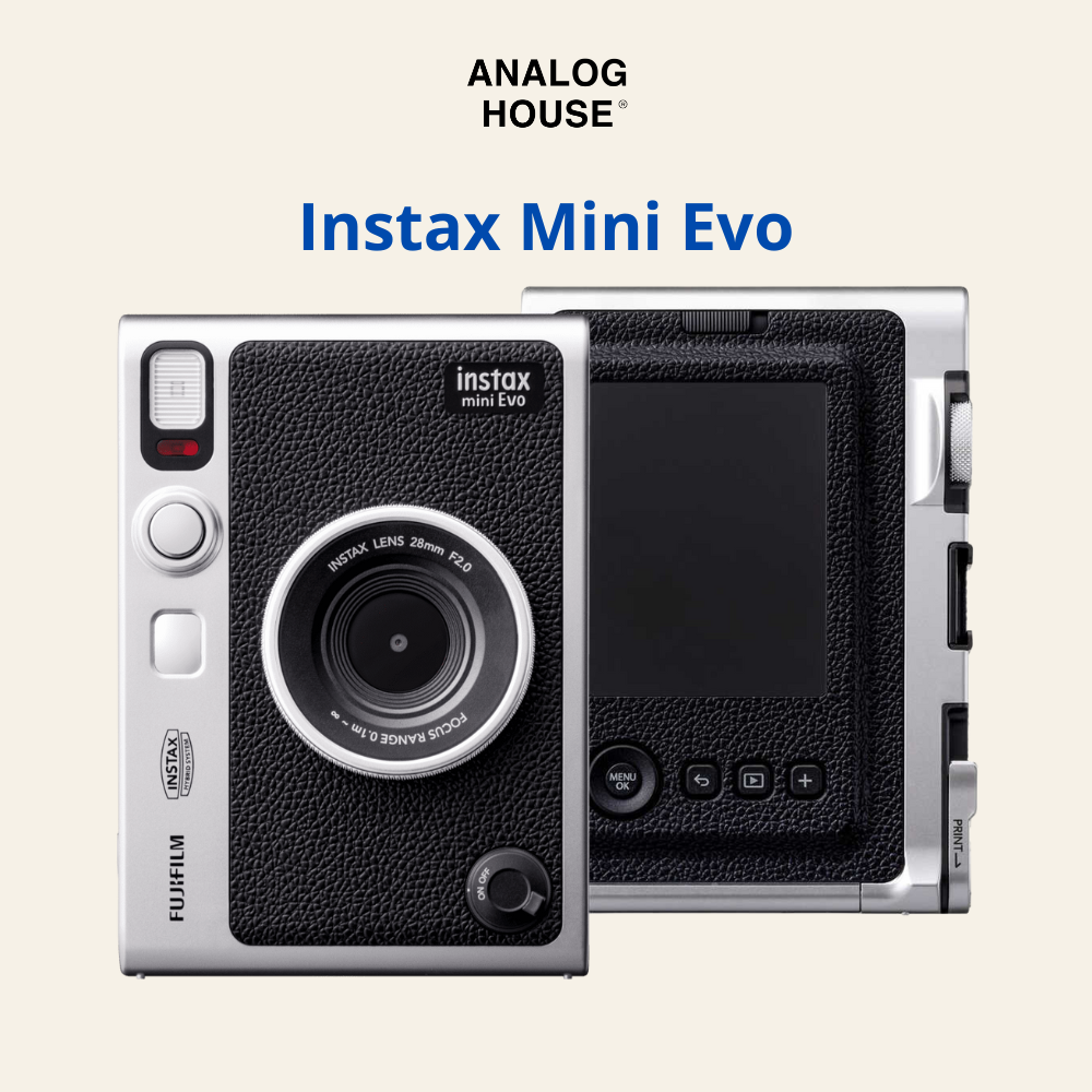 Máy ảnh chụp lấy liền dùng thẻ nhớ Fujifilm Instax Mini Evo - Hàng chính hãng