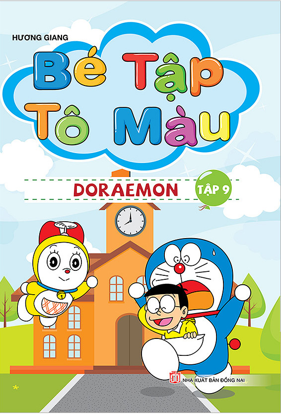 Combo Bé Tập Tô Màu Doraemon ( 10 quyển ) (BÌA NGẪU NHIÊN ) - KV