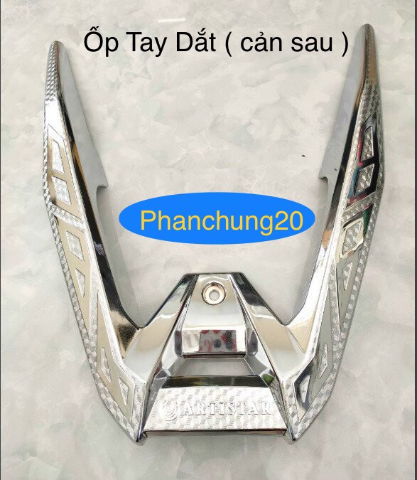 ỐP TAY DẮT DÙNG CHO ĐỜI XE VARIO 160cc - VARIO 2022 2023 CROM