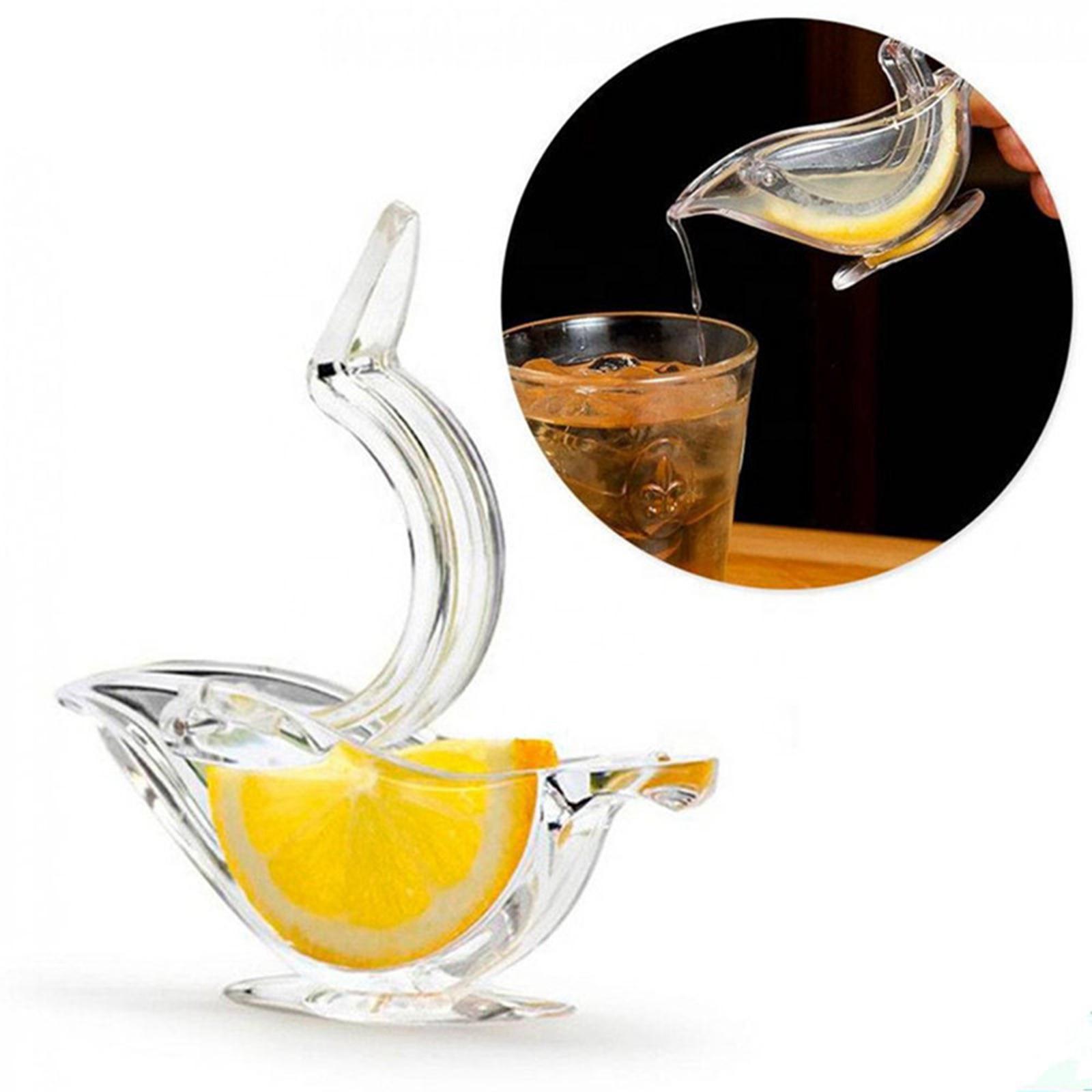 Manual Lemon Squeezer Easy to Clean Transparent Handheld for Fruit