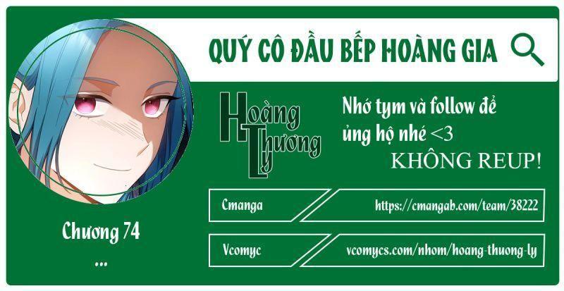 quý cô đầu bếp hoàng gia chapter 74 1