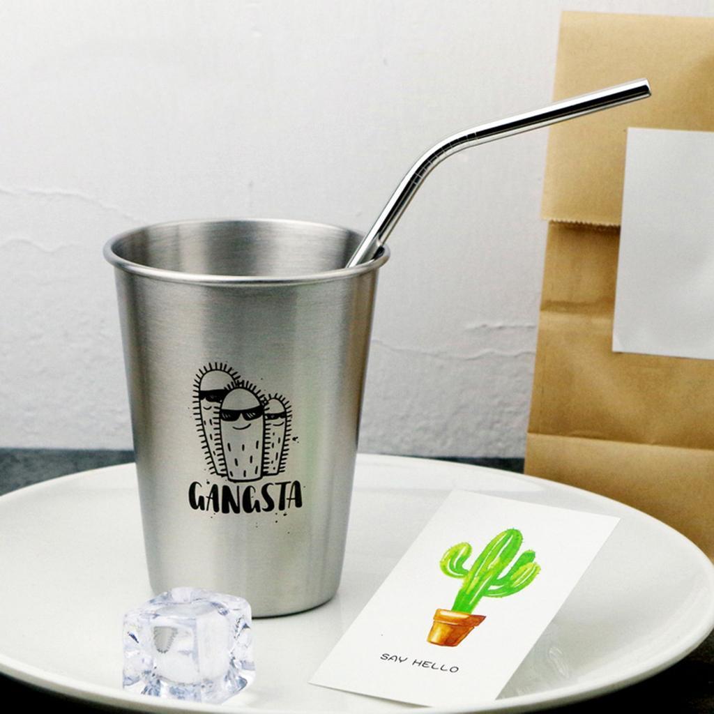 350ml Stainless Steel Water Cup Milk Wine Beer Bottle Coffee Tea Mug