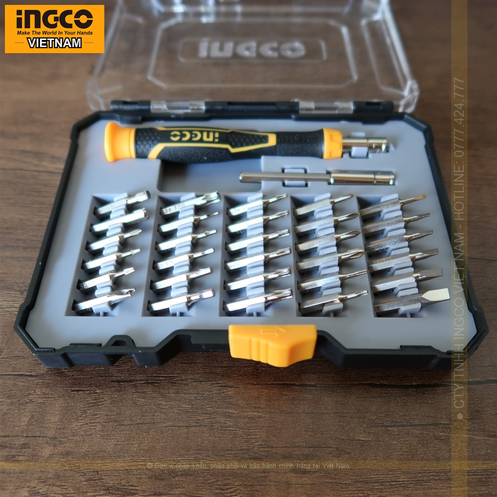 Bộ tua vít đa năng 32 chi tiết INGCO HKSDB0348