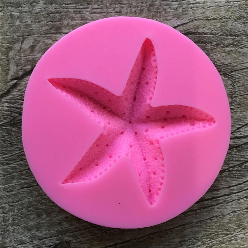 Starfish Silicone Mould Fondant Cake Mold DIY Baking Tool
