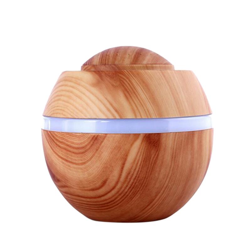 500Ml Usb Không Khí Thơm Máy Phun Sương Tạo Độ Ẩm Siêu Âm Thanh Đèn Led 7 Màu Thay Đổi Máy Khuếch Tán Tinh Dầu Máy Phun Sương Tạo Độ Ẩm Mini Ô Tô Văn Phòng Phòng Khách mới
