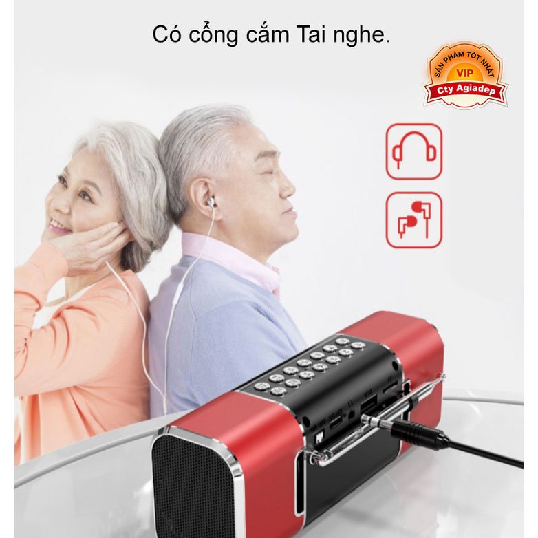 Loa bluetooth không dây Hàng hiệu Sansui - Âm thanh chuẩn đẳng cấp Nhật bản (loa vi tính di động mini) D11