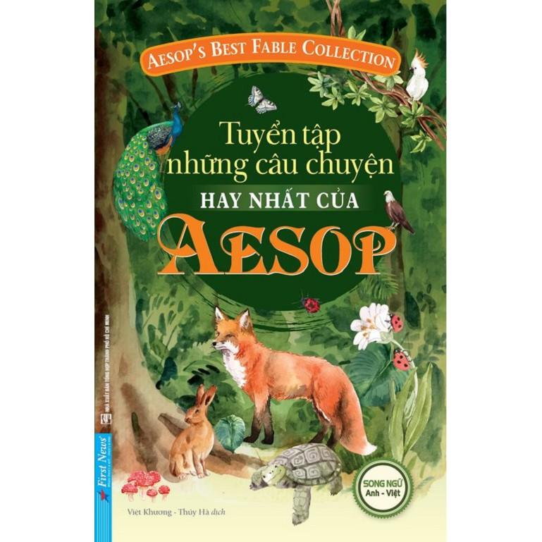 Combo Tuyển Tập Những Câu Chuyện Hay Nhất Của Aesop + Ping Vượt Ao Tù Ra Biển Lớn ( Song Ngữ) - Bản Quyền