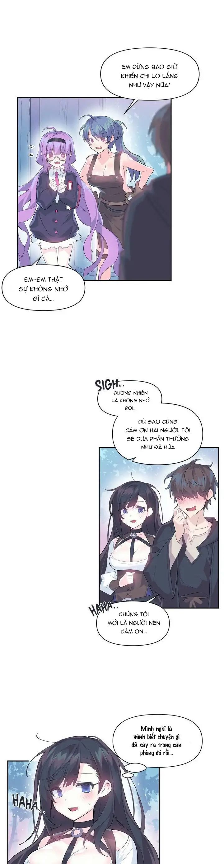 đăng nhập vào thế giới trò chơi chapter 13 15