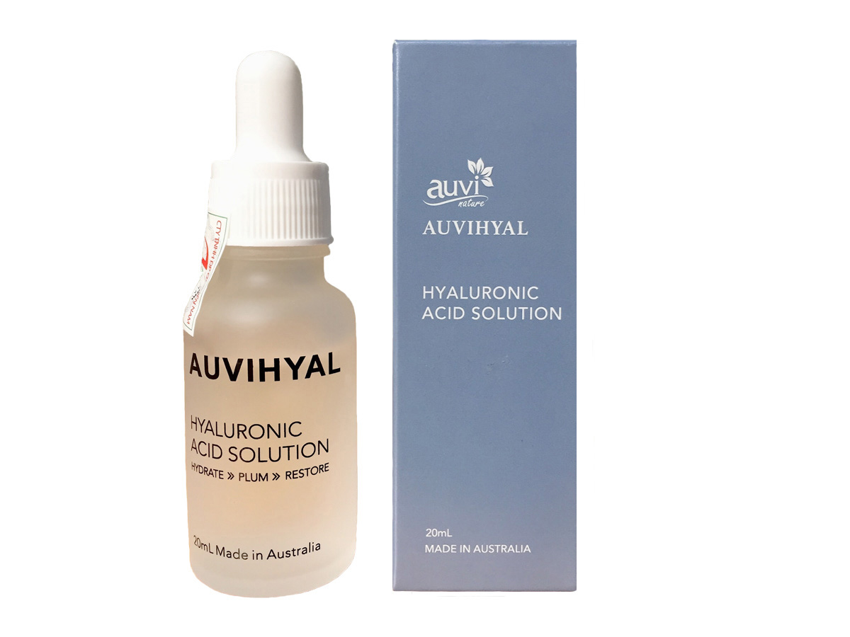 Sản phẩm dưỡng ẩm, chống nhăn da Auvihyal Hyaluronic Acid Solution - 20ml