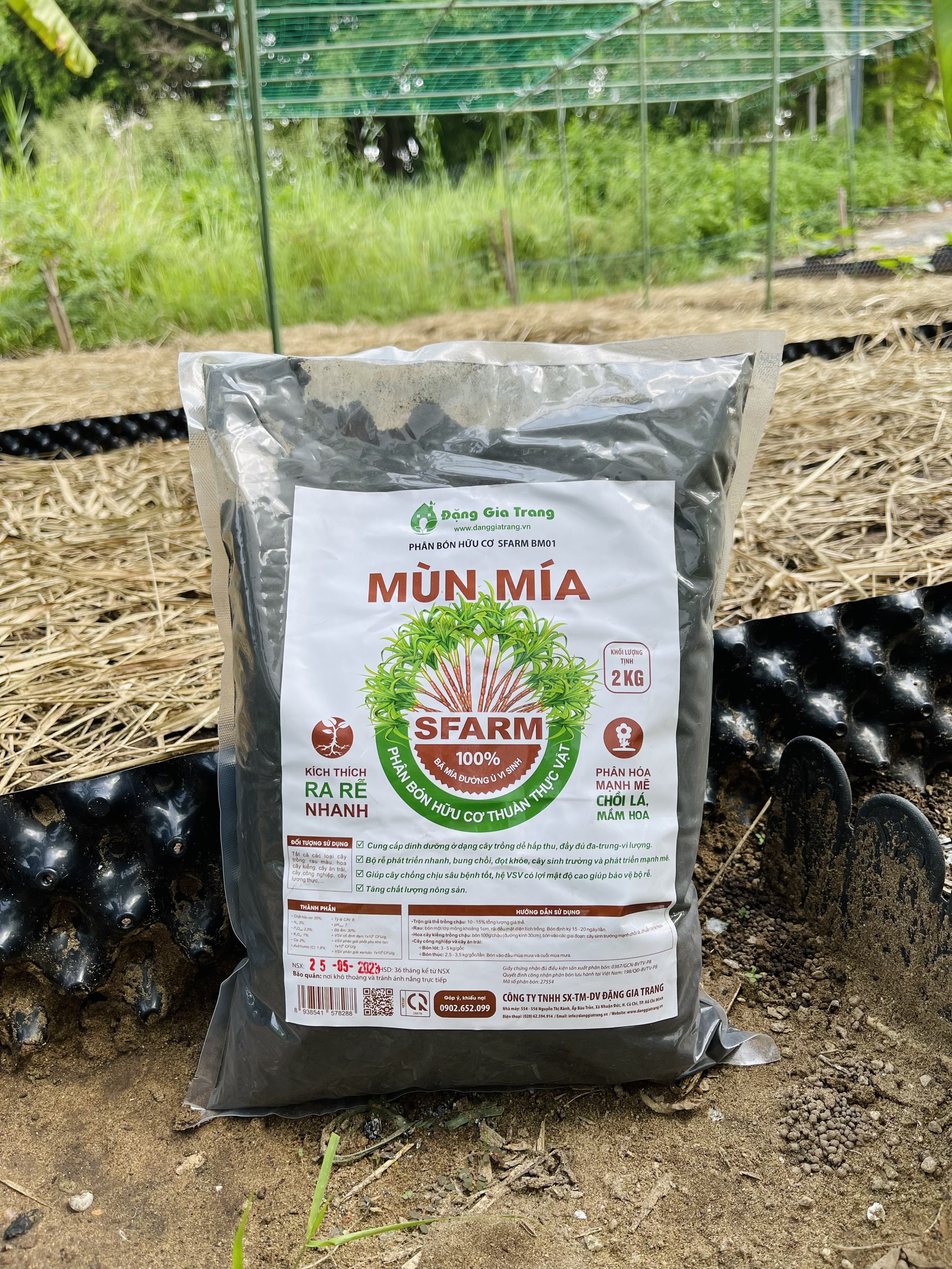 Mùn mía Sfarm gói 2kg