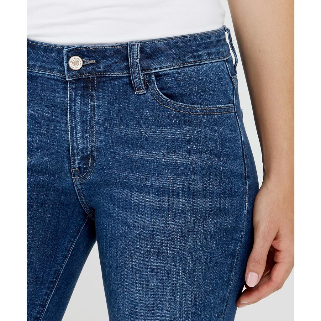 Quần jeans rách gấu màu đậm xuất khẩu