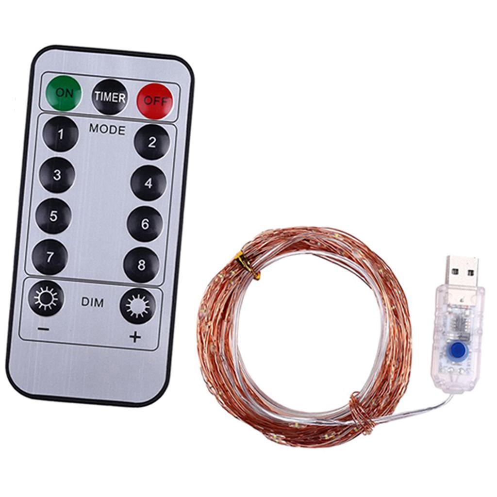 Decorative LED String Lights Multi Color Change String Lights Warm White 1