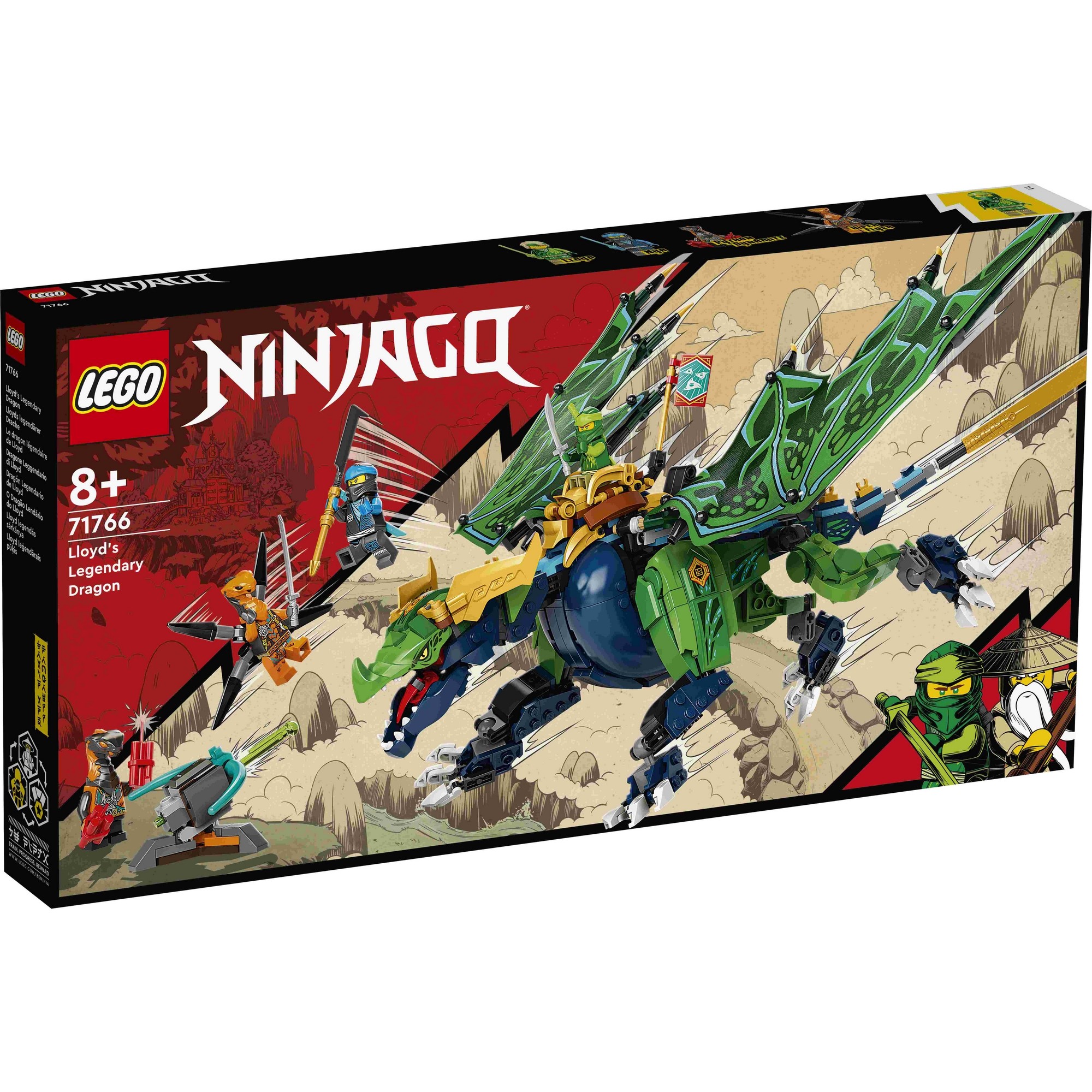 LEGO Ninjago 71766 Rồng thần huyền thoại (747 chi tiết)