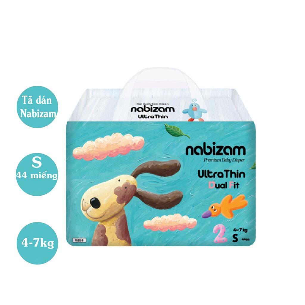 Combo 4 bịch tã bỉm Dán/Quần Nabizam nội địa Hàn đủ size từ 4-20KG