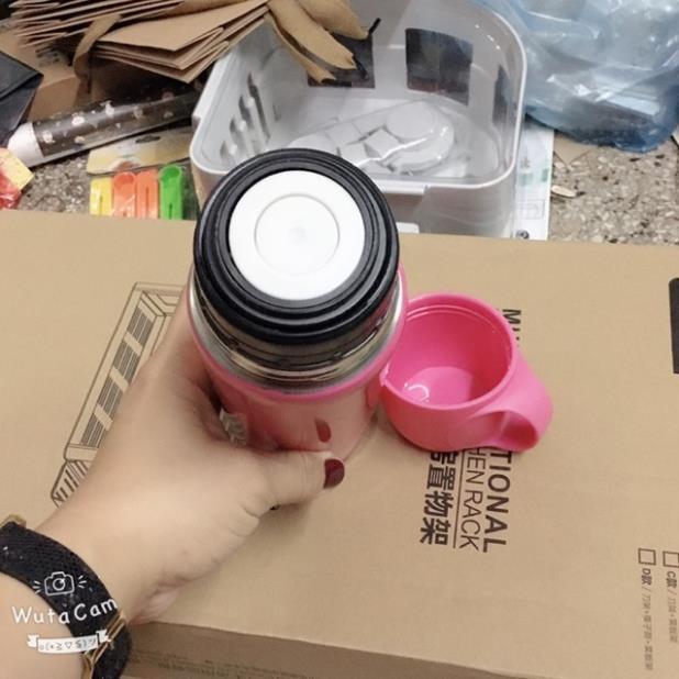 Bình nước giữ nhiệt có cốc 500ml
