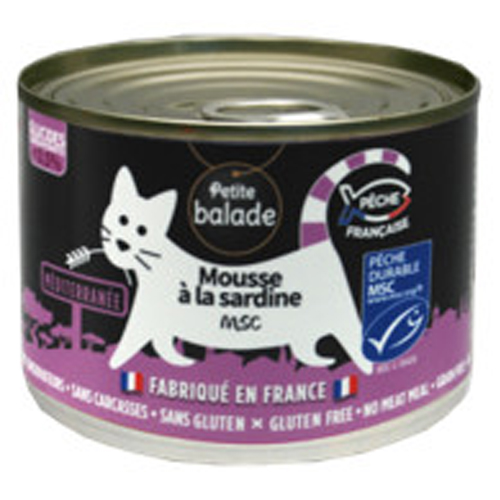 (Combo 3 hộp 3 vị) Pate cho mèo Petite Balade 200g/hộp (Pate thịt Vịt, Pate thịt Gà &amp; Cá ngừ, Pate thịt Gà &amp; Cồi Sò St- Jacques) nhập khẩu từ Pháp