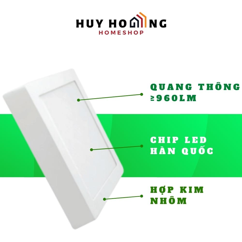 Đèn led ốp trần vuông 12W Sunmax SLT8006K/12W - Hàng chính hãng