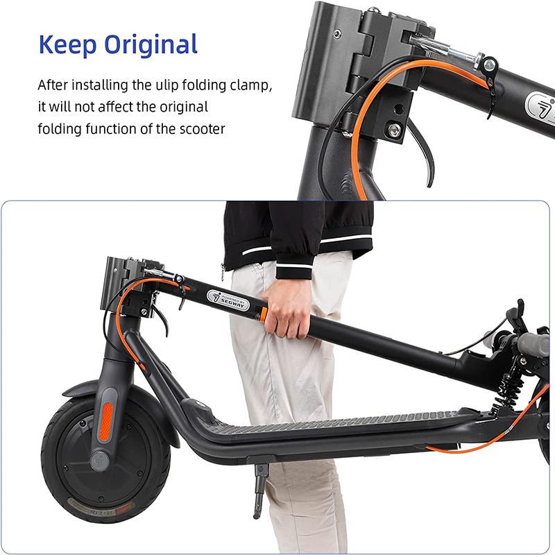ULIP Electric Scooter Kẹp gấp các bộ phận sửa chữa cực cho Xiaomi M365 Pro Pro2 1S MI3 Lite và Ninebot F20 F25 F30 F40 Color: Red Foldable Fixing