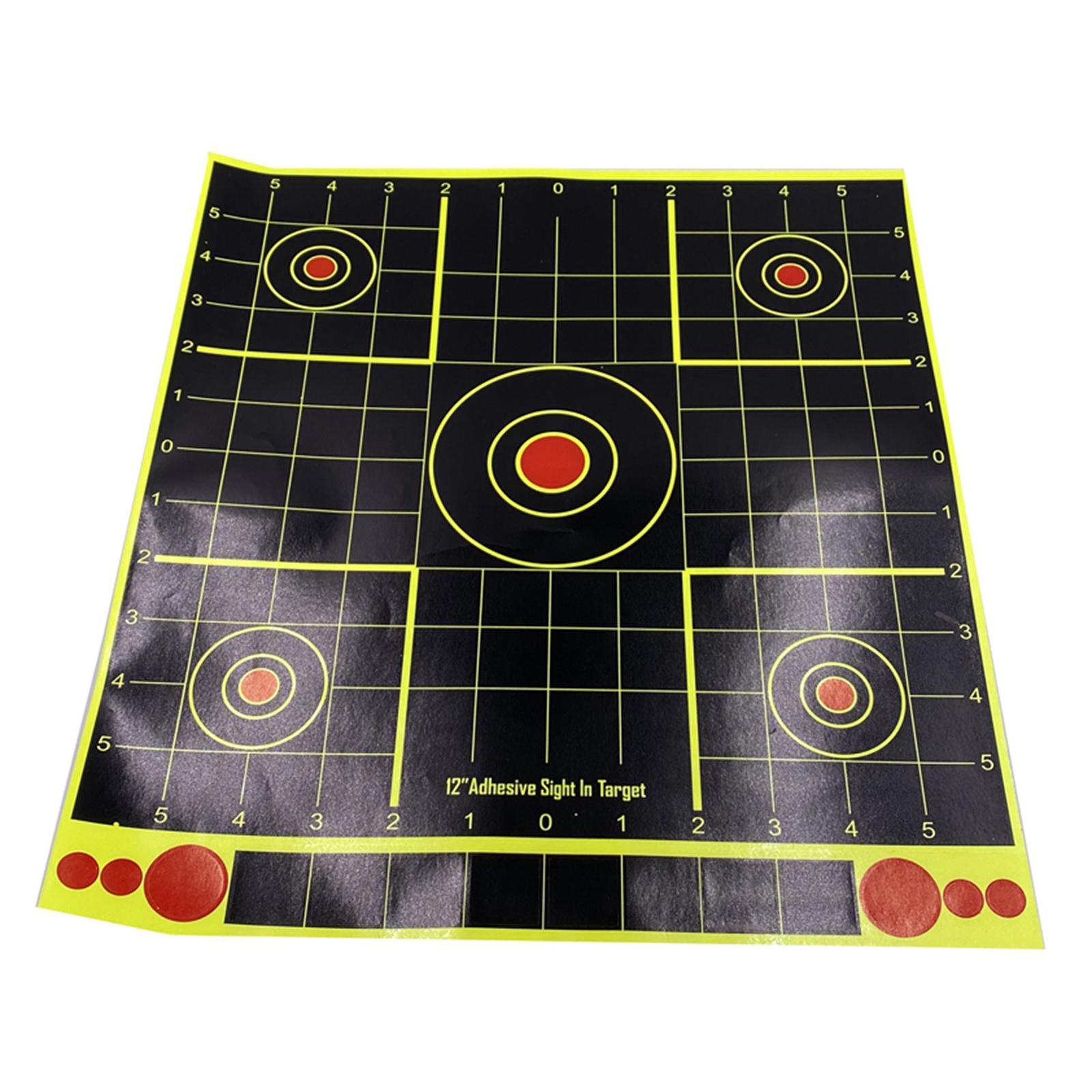 10 X 12 '' Shooting Target Paper Shooting with Splatter Targets Sheets Accessories