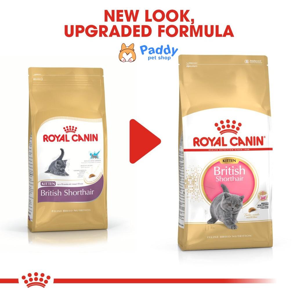 Hạt Royal Canin British Shorthair Kitten Cho Mèo Anh Lông Ngắn Nhỏ