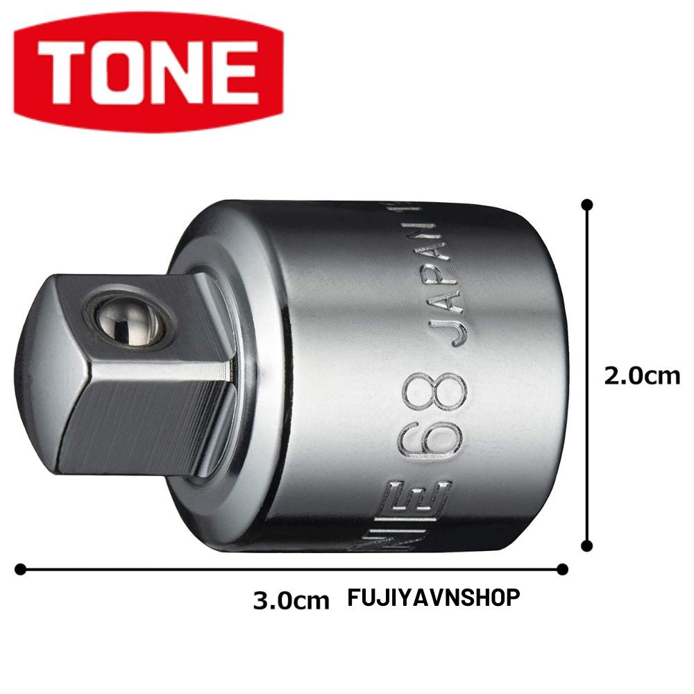 Đầu chuyển 6 cạnh ngắn Tone HP68