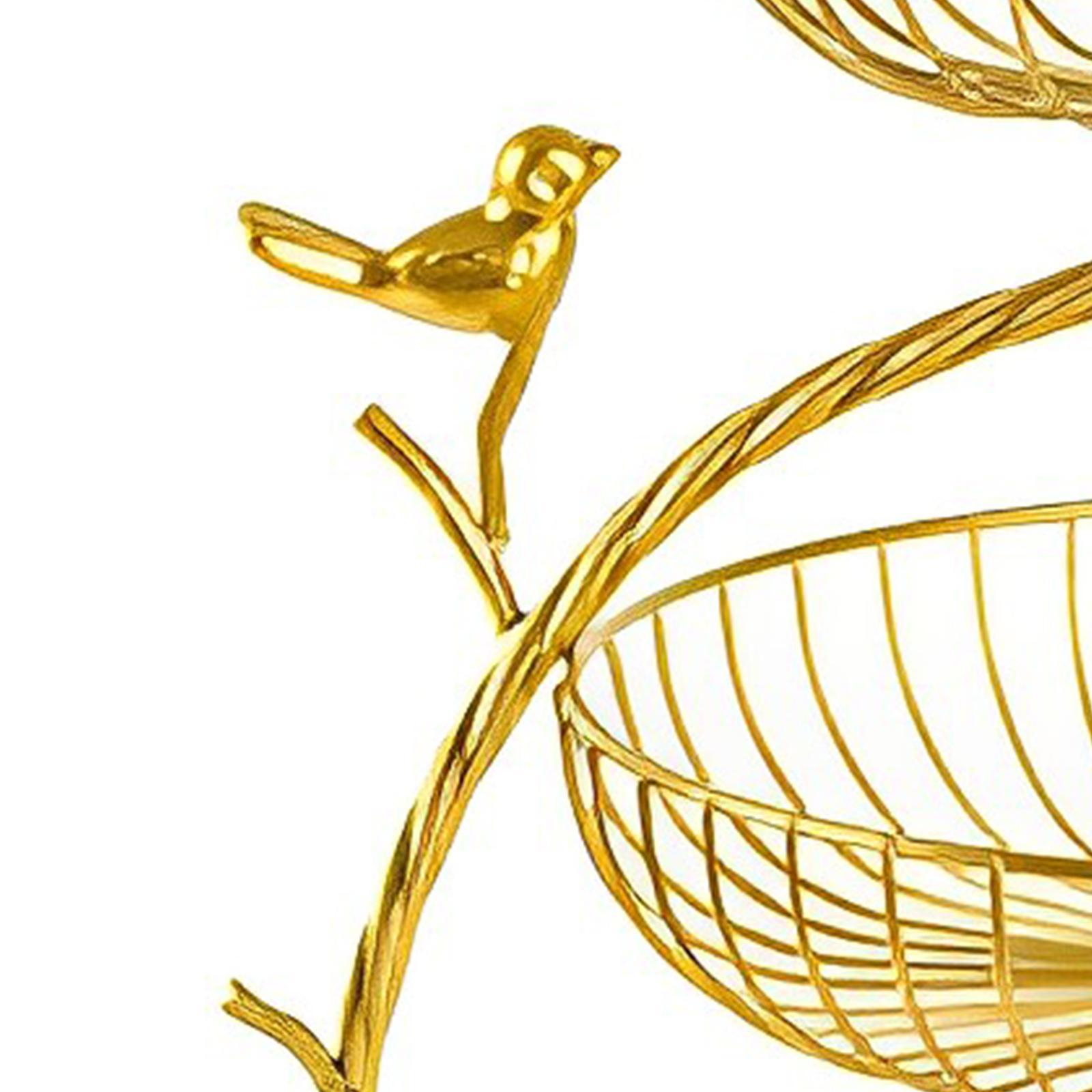 3 Tier Fruit Basket Bowl Organizer for Ceremony Wedding Party Countertop