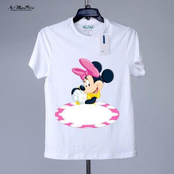 (GIÁ TỐT) - Áo thun Valentine Mickey cute 3
