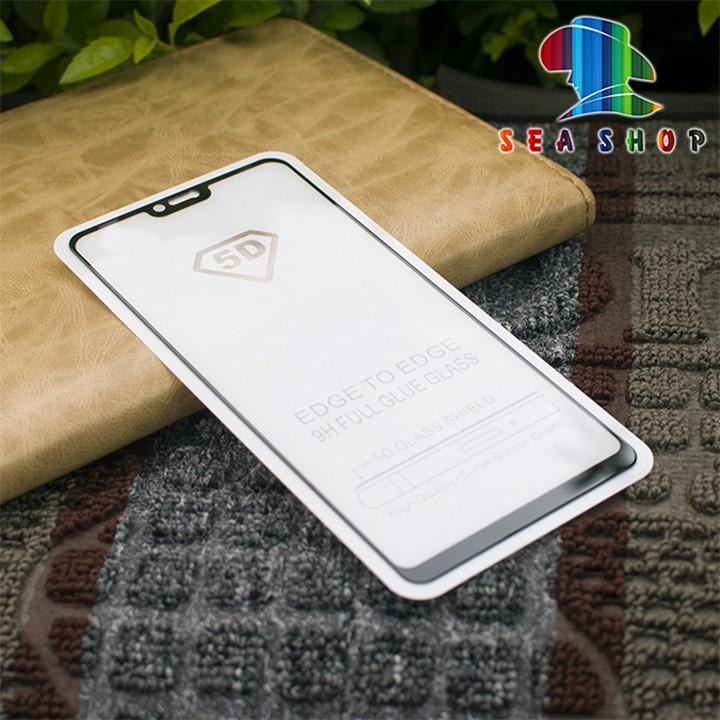 Bộ 2 kính cường lực dành cho Oppo F7 - 5D full màn hình / Kính cường lực OPPO F7 tràn màn hình