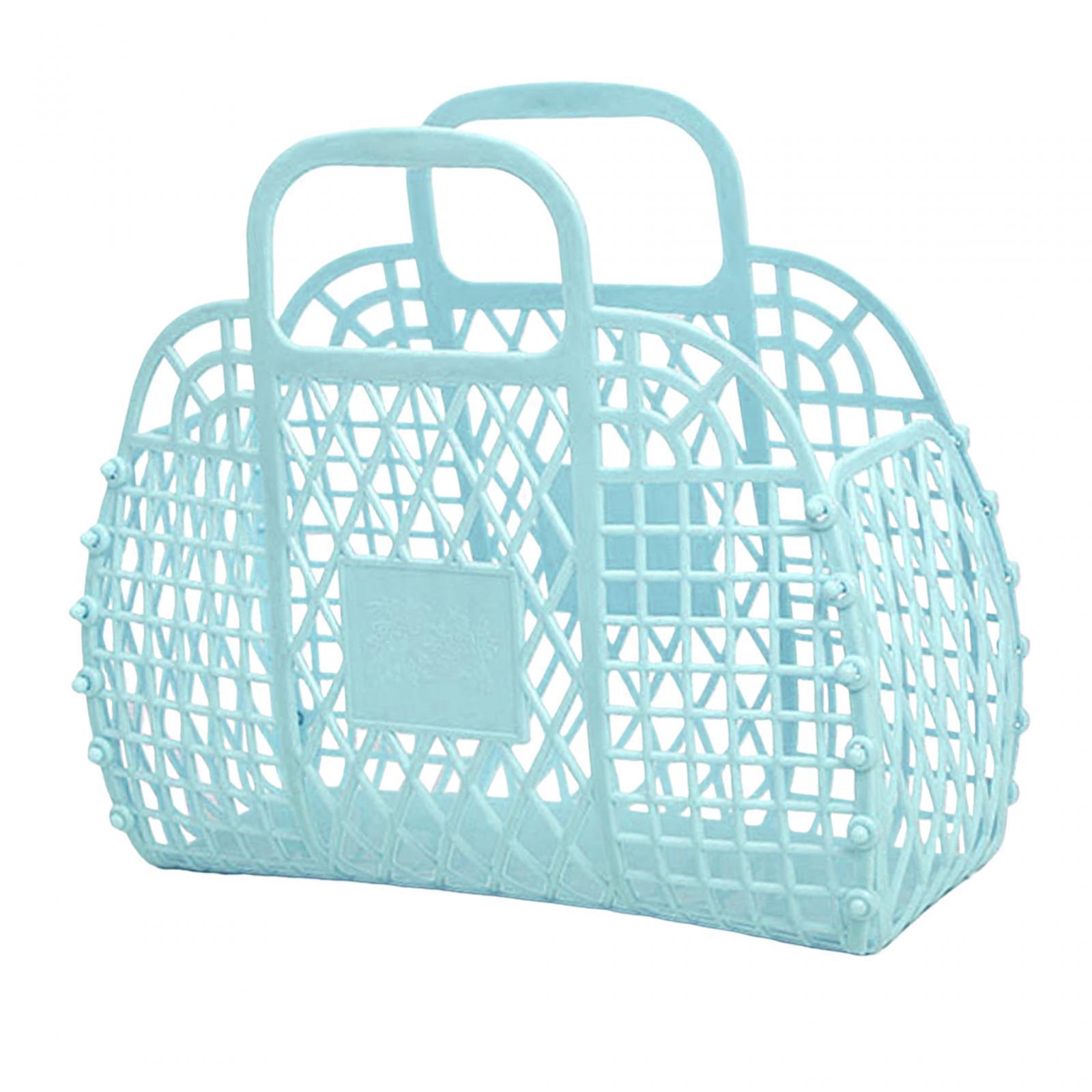 Shower Basket Dorm Beach Tote Bags for Bathroom Kitchen