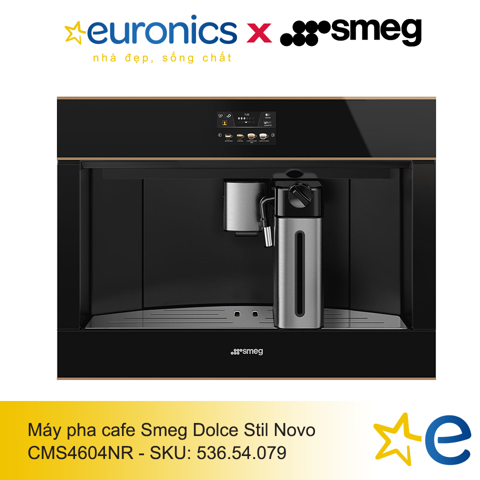 MÁY PHA CAFE SMEG DOLCE STIL NOVO CMS4604NR/536.54.079 - HÀNG CHÍNH HÃNG