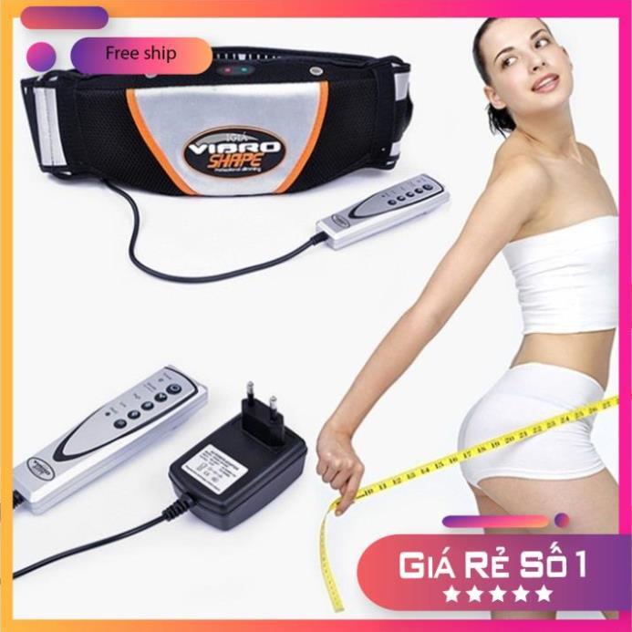 Đai bụng Massage rung mạnh Vibro Shape