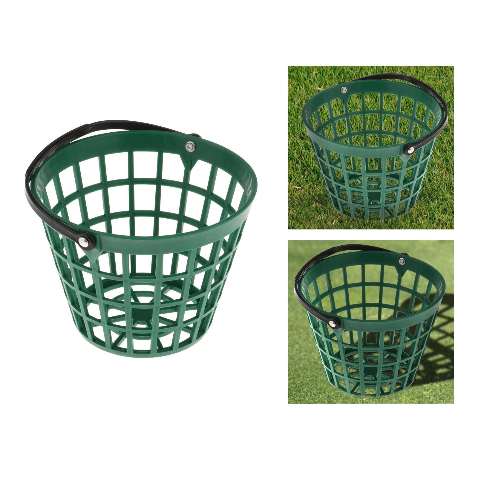 Ball Basket Golf Range Bucket Storage Organizer Holds 25 Balls