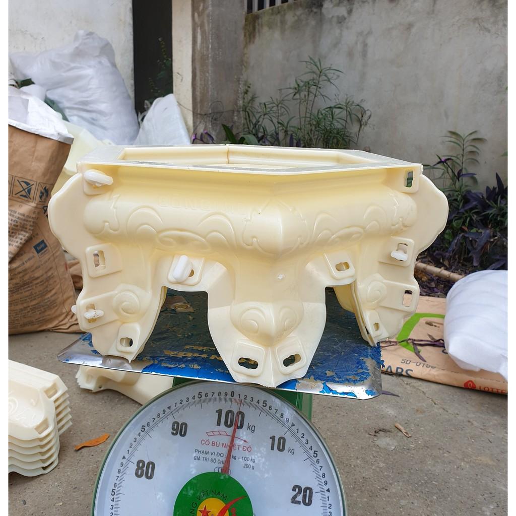 Khuôn đúc chậu cảnh ABS lục giác 38 cao 28 dễ đàng sử dụng cho người mới bắt đầu