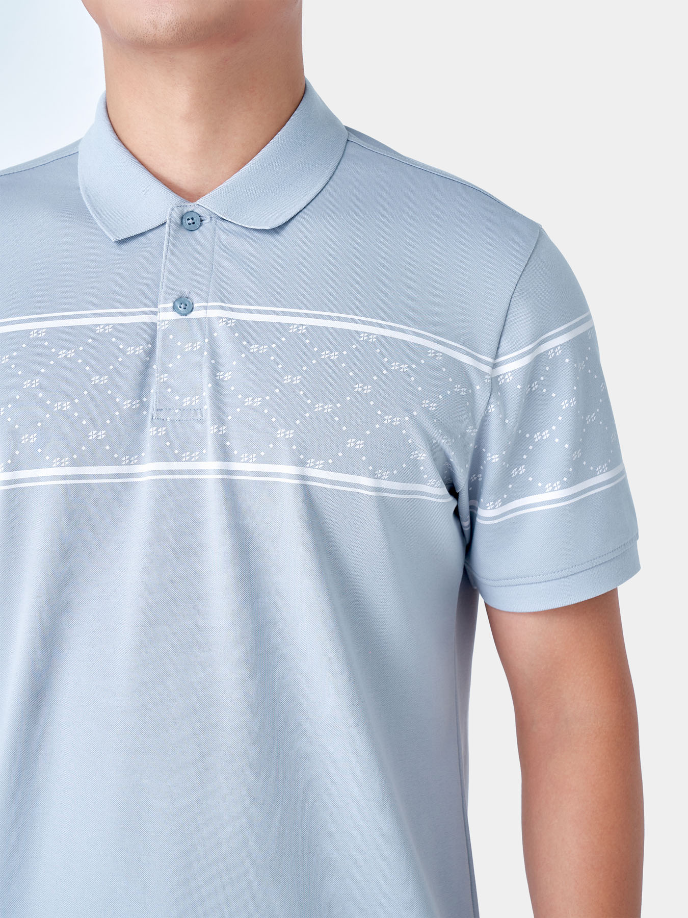 Áo Polo Nam 5S FASHION Họa Tiết Monogram Nổi Bật, Sang Trọng, Lịch Lãm (APC24027)