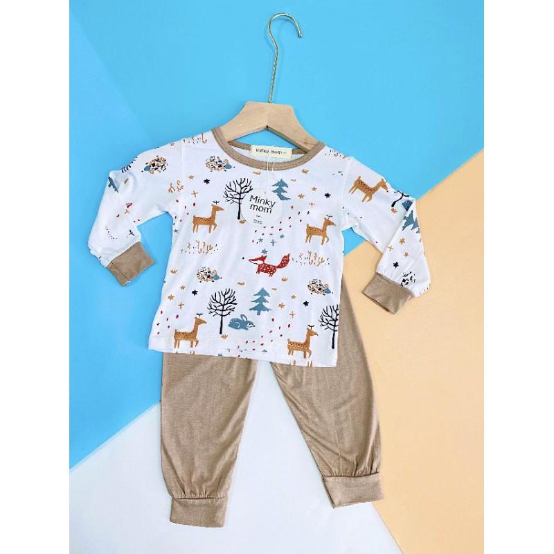 Bộ dài tay thun lạnh cho bé