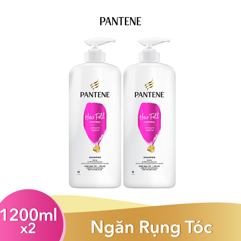 Combo 2 Dầu Gội PANTENE Ngăn Rụng Tóc 1.2L