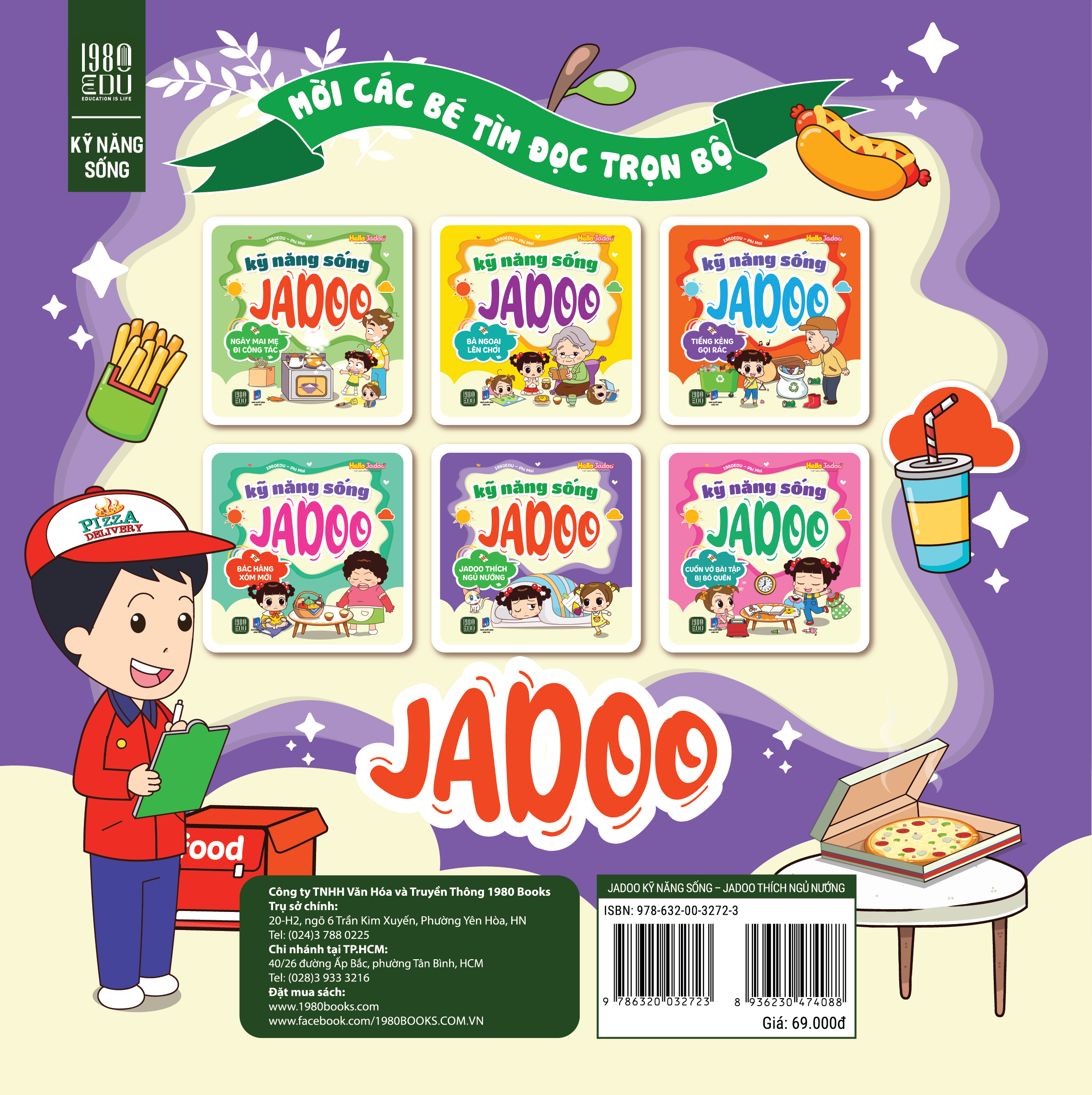 Sách JADOO Rèn kỹ năng sống (Chọn tập/combo)