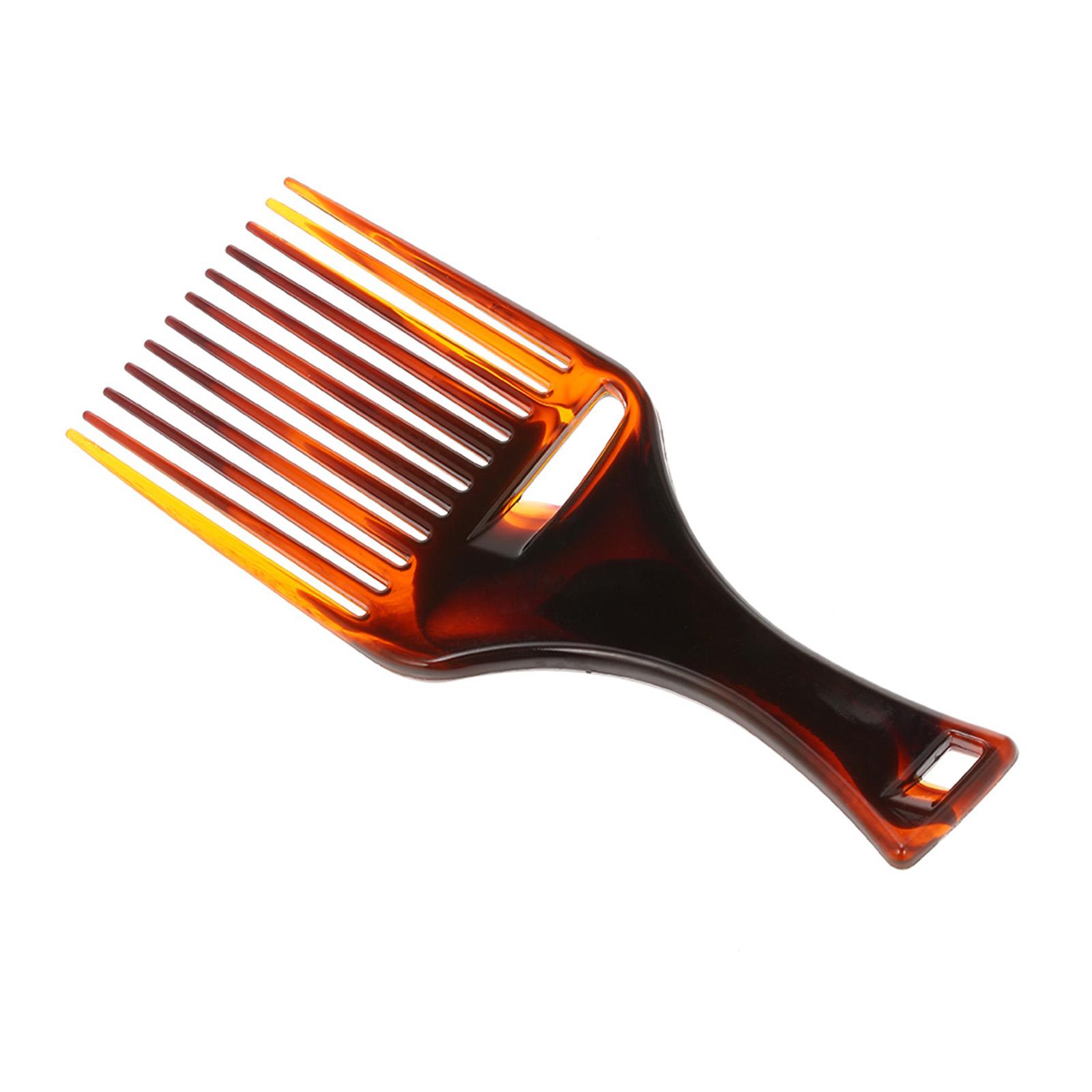 Mua Plastic Hair Comb Insert Afro Hair Pick Comb Hair Fork Comb  Hairdressing Oil Slick Head Hairstyling Brush