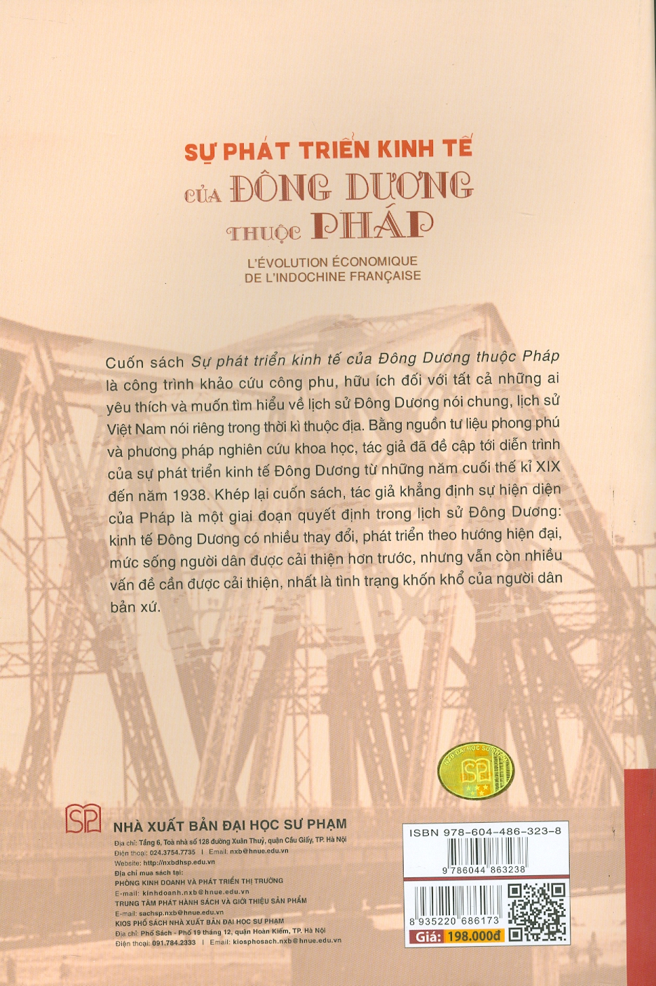 Sự phát triển kinh tế của Đông Dương thuộc Pháp (Bìa mềm) - Charles Robequain; Ninh Xuân Thao, Phạm Ngọc Hiệp, Trần Văn Kiên (dịch)