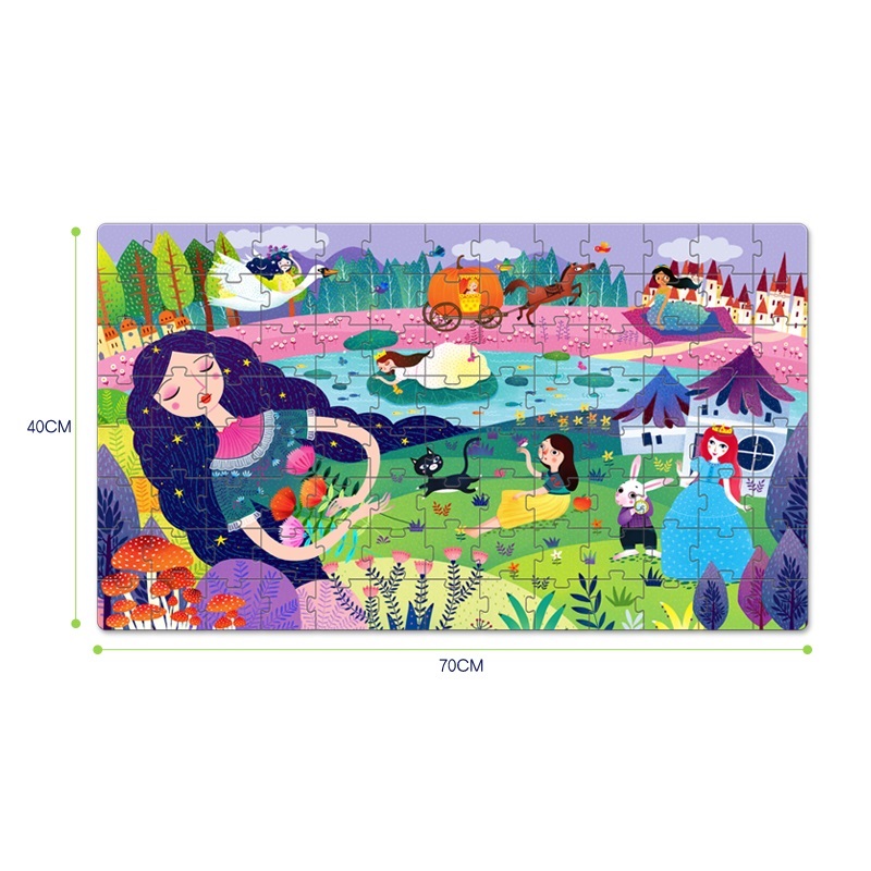 Đồ chơi ghép hình Mideer Puzzle MD3028 – Người đẹp ngủ trong rừng