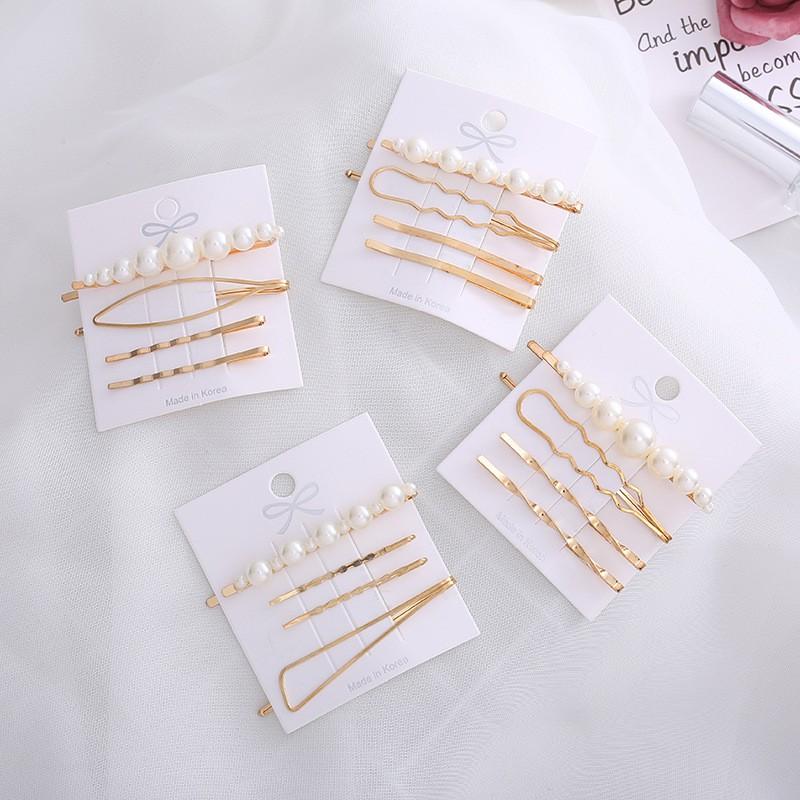 Kẹp Tóc Set Kẹp Mỏ Vịt Nữ Hàn Quốc - Mã KT000