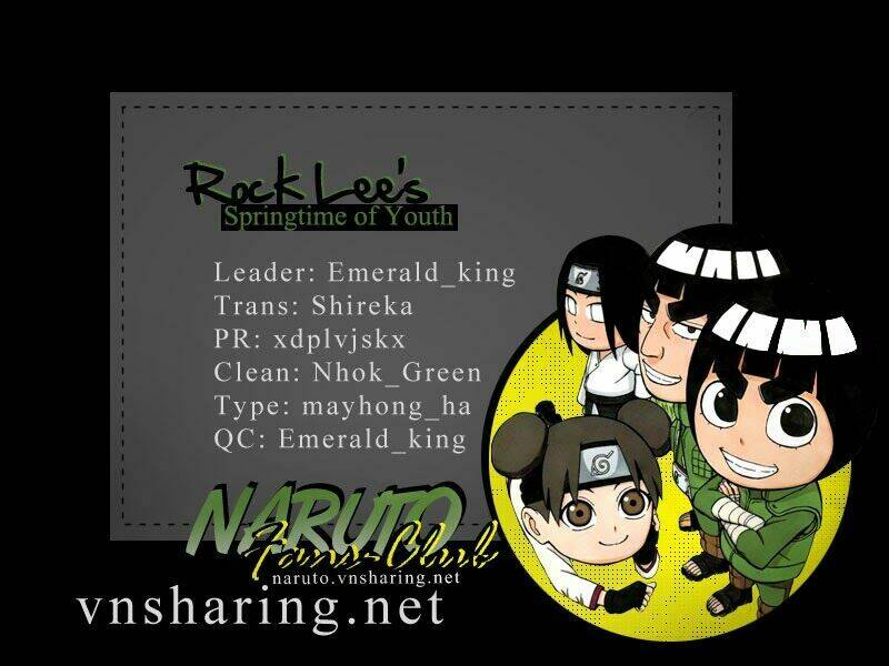 rock lee's springtime of youth chapter 26 1