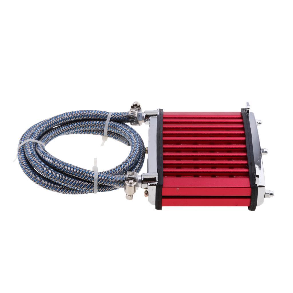 Oil Cooler Cooling Radiator For 50cc 70cc 90cc 110cc 125cc ATV Red