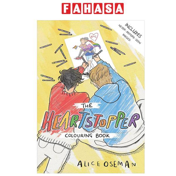 Sách ngoại văn: The Heartstopper Colouring Book