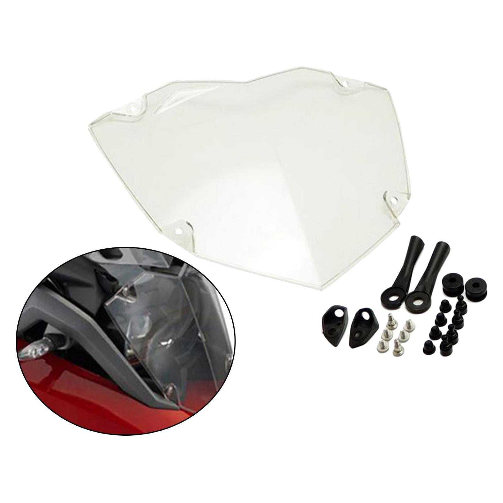 Motorcycle Accessory ABS Plastic Headlight Lamp Protector Guard Protection Kit for BMW R1200GS ADV 2013-2017