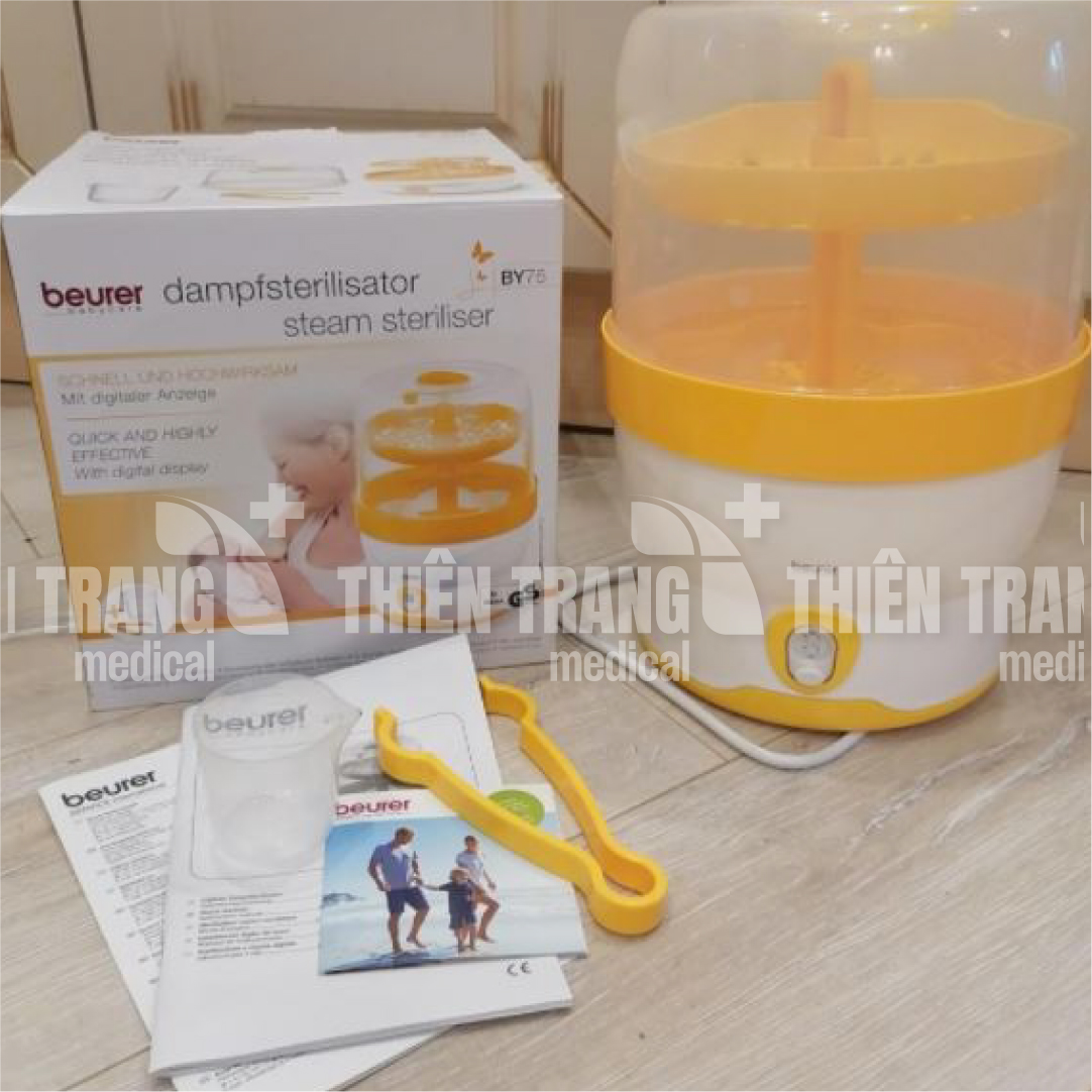 Máy tiệt trùng bình sữa, bình nước bằng điện BY76 Thiên Trang Medical